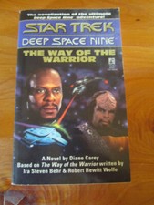 BOOK S/C STAR TREK DEEP SPACE NINE THE WAY OF THE WARRIOR   GREAT  ** MUST SEE *