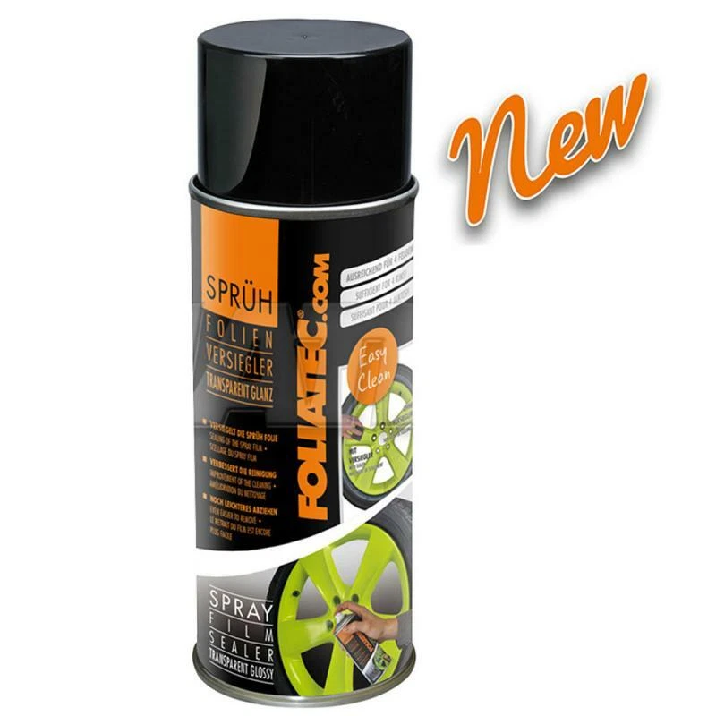 Foliatec 2106 Sprühfolie Versiegelung für Felgen Felgenfolie Klarlack glänzend