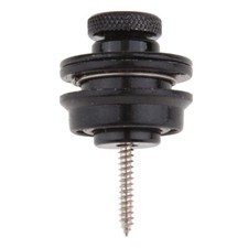 Metal Guitar Bass Strap Retainer Quick Release Strap Locks Straplock Black