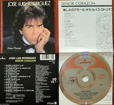 Jose Luis Rodriguez Senor Corazon CD Album West Germany 1987 RARE OOP HTF