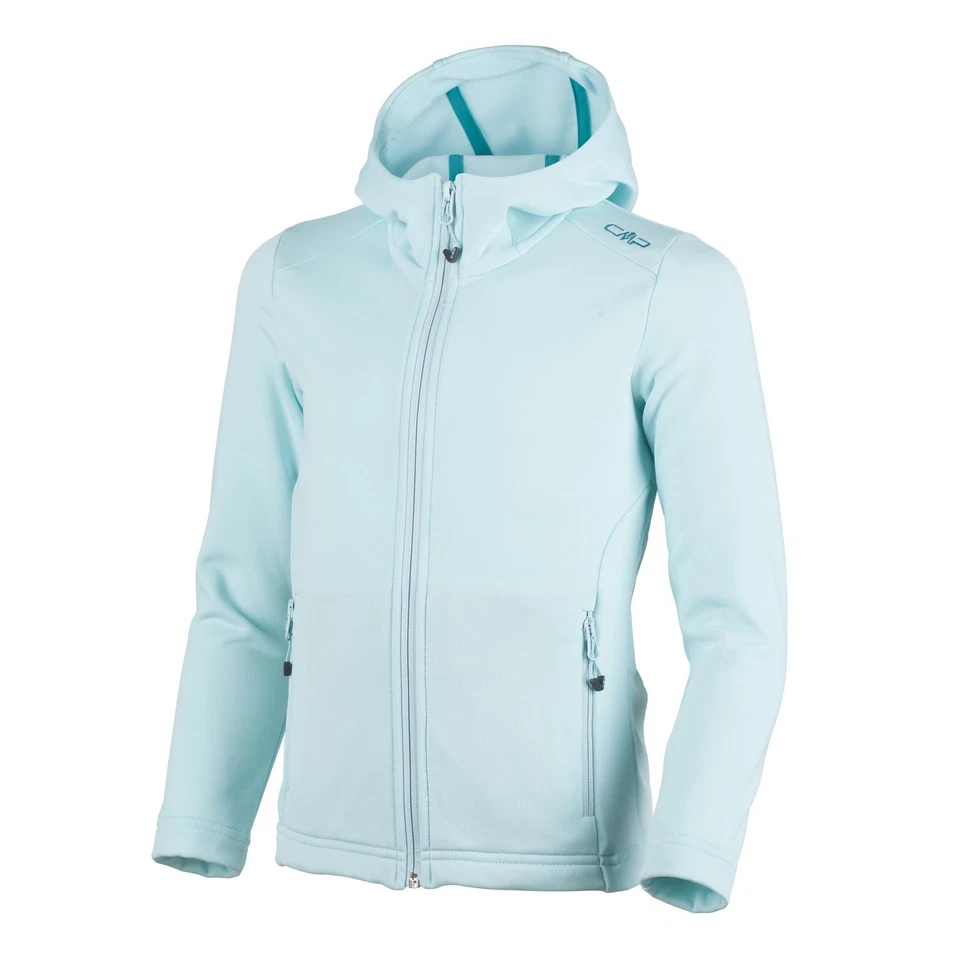 Cmp Fleece Jacket D'Été Veste De Loisirs Blau Avec Capuche Stretch Zipper - Photo 1/1