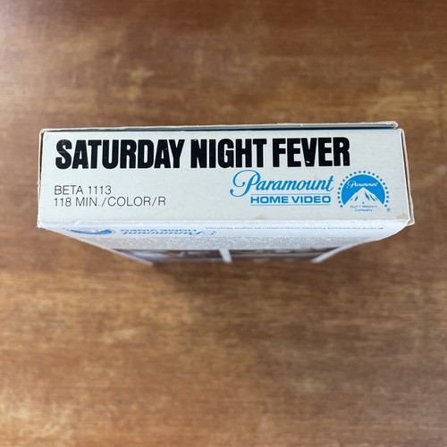 Saturday Night Fever Beta Betamax Tape Paramount Home Video John Travolta - Picture 5 of 11