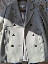 White Label The White Company Women Peacoat Coat Used Uk8