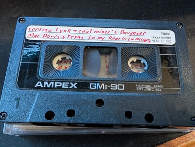 1x Ampex Grand Master I GMI-90 Kassette Audiokassette Cassette USED