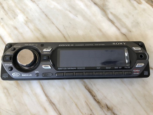 SONY CDX-GT300 CAR STEREO FACEPLATE ONLY SONY CDX-GT300 ONLY FACEPLATE ONLY🟠 - Picture 7 of 12