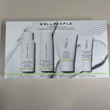 WELL PEOPLE PLANT POWER SKINCARE SET Cleanser, Exfoliant, Moisturizer, Eye Cream