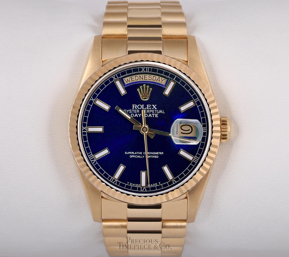 Philippe CHARRIOT swiss made ２針 ゴールド&ブルー s-l1200.jpg