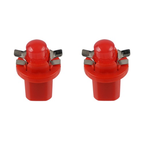 10 piezas T5 B8.5D Rojo LED Velocímetro Medidor Tablero Medidor Panel de Instrumentos Bombillas - Imagen 4 de 8
