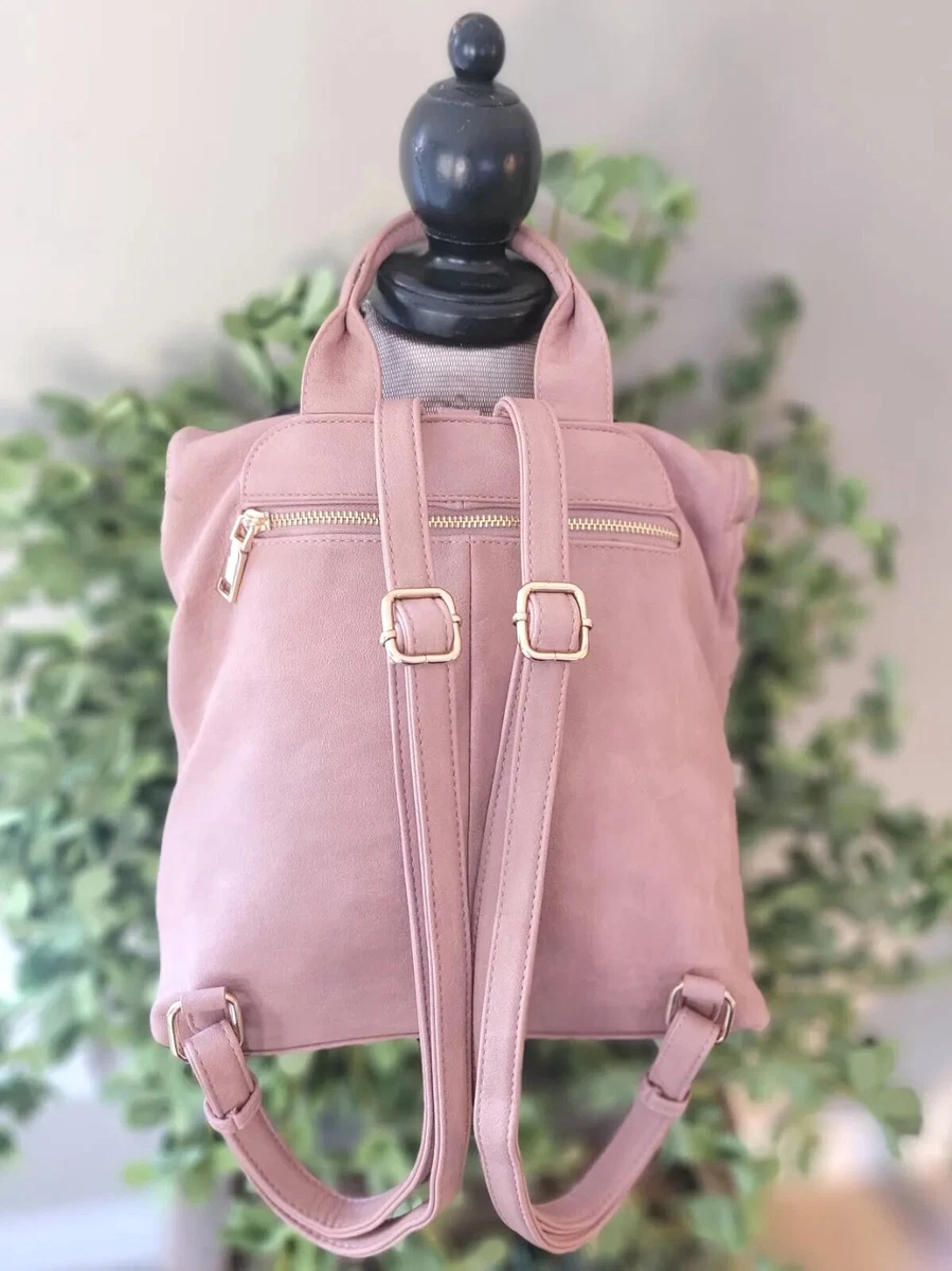 Miztique Vegan Leather Backpack with Tassel