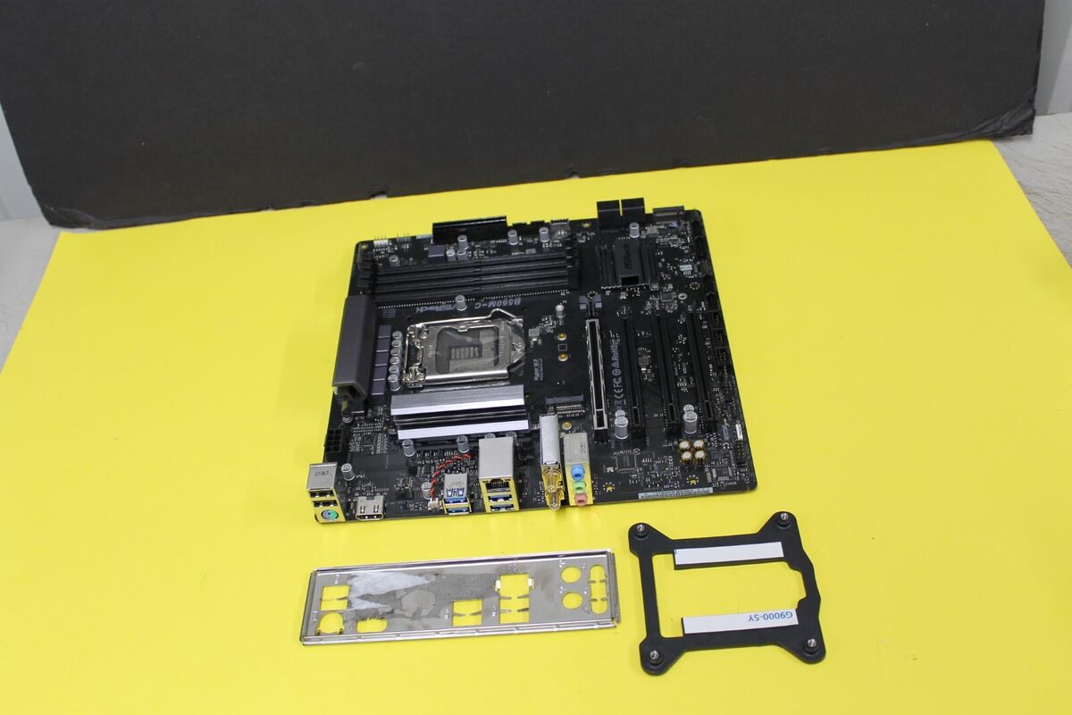 ASROCK B560M-C INTEL CHIPSET B560 SOCKET LGA1200 DDR4 MICRO ASROCK B560M-C INTEL CHIPSET B560 SOCKET LGA1200 DDR4 MICRO