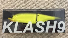 SUPEX KLASH9 Mid Back Chart Hard Lure for Bass Fishing