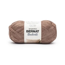 Bernat Suede-ish Yarn-Mahogany