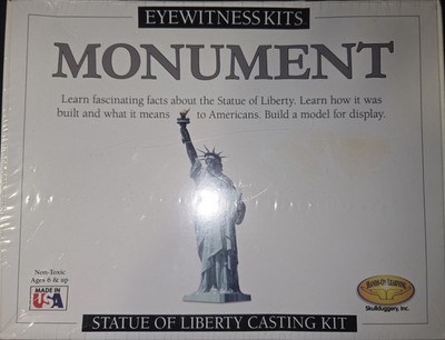 Eyewitness Kits Monument Statue of Liberty Casting Kit Age 6 Hands-On Learning