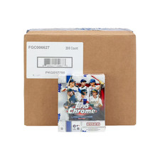 2026 Topps Chrome Logofractor Edition Baseball Factory Sealed Case 20 Boxes