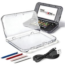 Vranzoral New 3DS XL Clear 6.0 x 3.6 x 1.3 inches (152 x 92 x 33 mm),