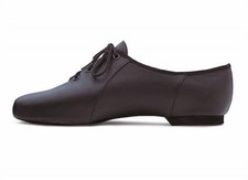 Bloch Kids Ailany Jr. Jazz Soft Split Sole Jazz Oxford Shoes Black