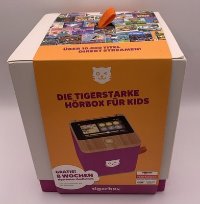 Tigerbox Touch Pink Kinder Hörbox OVP Silikonhülle Audioplayer