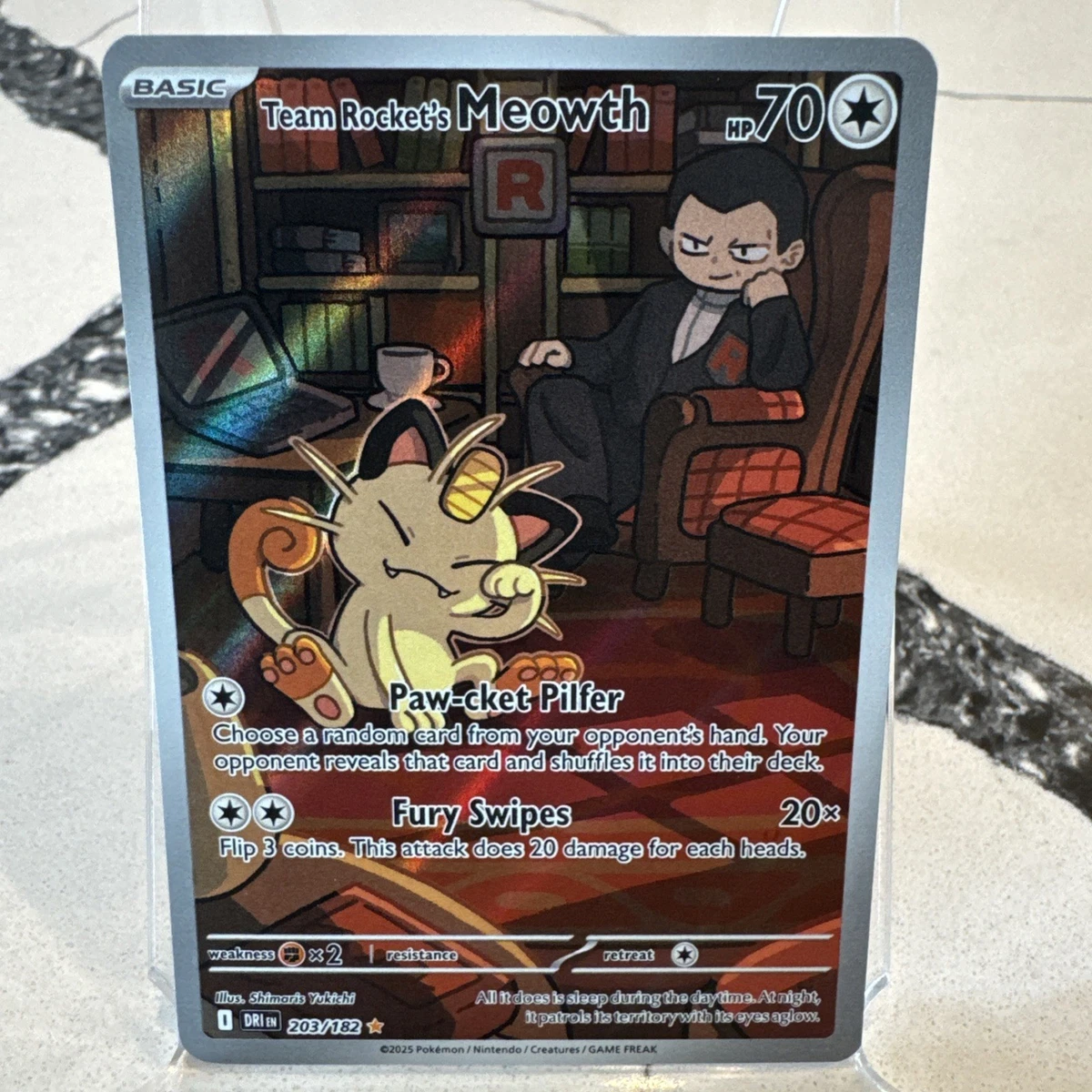 Team Rocket's Meowth Pokémon TCG Cards for sale | eBay