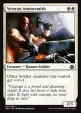 Veteran Armorsmith Light Play, English Magic the Gathering MTG Duel Decks: Elspe