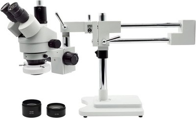 Professional Trinocular Stereo Zoom Microscope 3.5-90X
