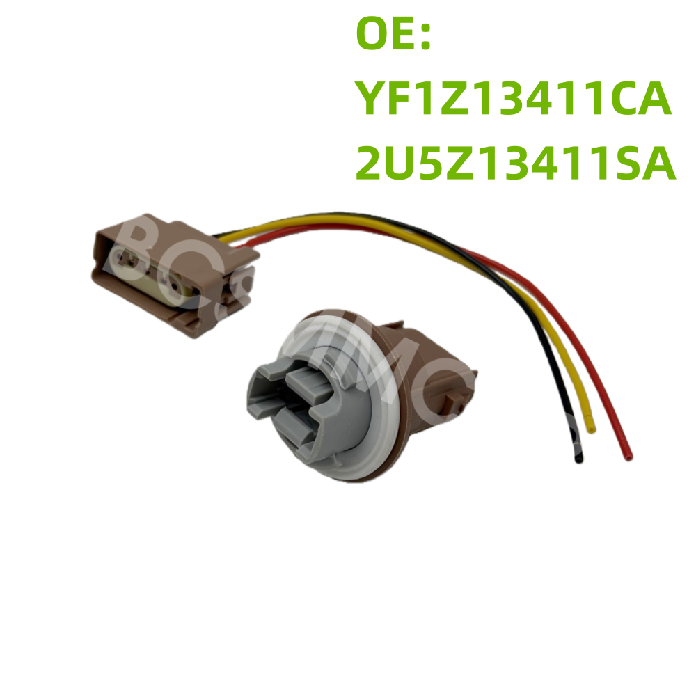 2U5Z13411SA Tail Light Socket Turn Signal Wire Harness For  Ford F150 2004-2010