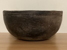 Mogollon Tularosa Fillet Rim 6" Smudged Bowl 1100-1300 AD Apache Creek NM
