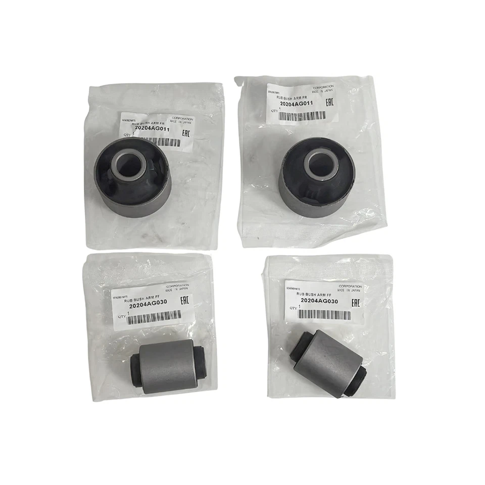 New 4 pcs OEM Front Control Arm Bushing For Subaru 20204AG030 20204AG011 - Image 2 of 4