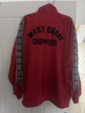 West Coast Choppers OG Tracksuit Jacket in Red Size M (USA)