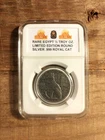 SILVER ROUND RARE EGYPTIAN 1/2 TROY OZ. .999 ROYAL CAT MONARCH MINT LIMITED ED.