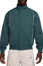 Nike Air Jordan MVP Men's Zip Jacket Oxidised Green / Sail FV7241-366 Size XL