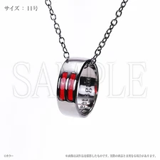 Evangelion Kaworu Nagisa Exhibition Limited DSS Choker-Style Ring JAPAN #MD242