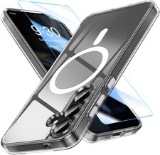 Clear Magsafe Case For Samsung A16 A17 A26 A36 A56 S24 S25 Ultra Phone Cover