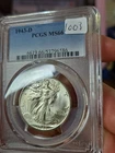New Listing1943-D Walking Liberty Half Dollar 50c PCGS MS66