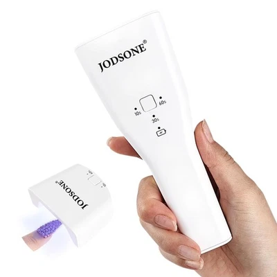 Mini lampe à ongles LED U V Séchoir à ongles portable pour vernis gel, sèche... - Photo 1/4