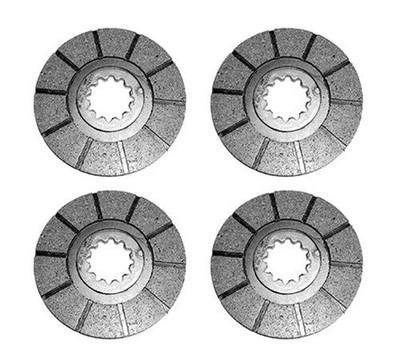 4 Brake Disc Fits International Harvester Fits FARMALL 300, 350, H, 400, 450,