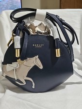 Radley London Royal Ascot Kentucky Derby Leather bag NEW