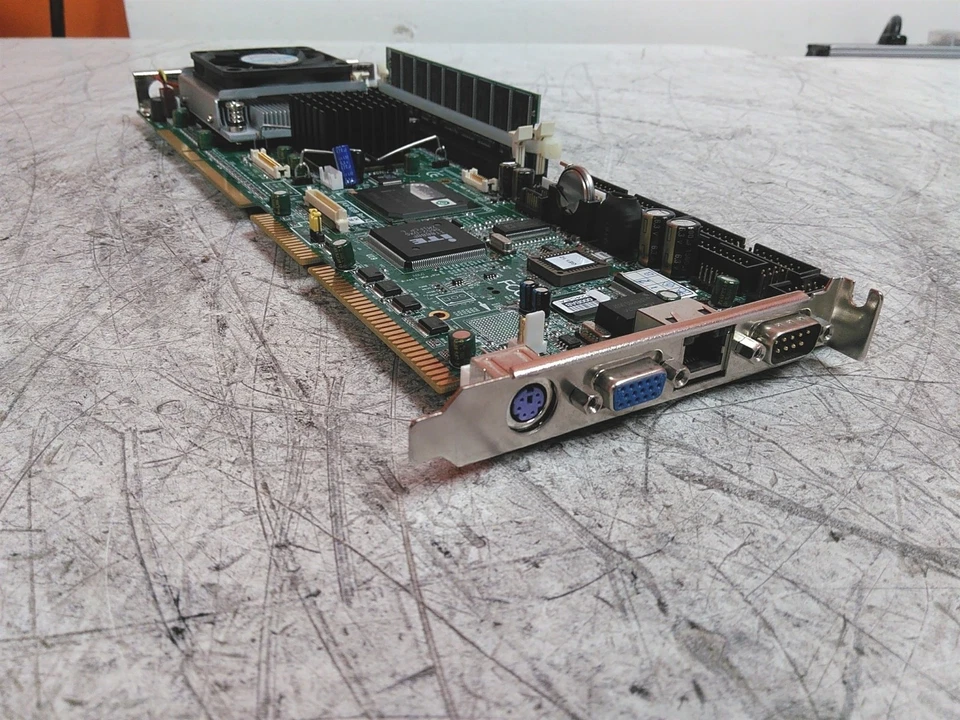 BIOS Locked Advantech PCA-6189 Single Board Computer Intel Celeron M 512MB AS-IS - Image 4 of 4