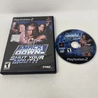 WWE SmackDown Shut Your Mouth (Sony PlayStation 2, 2002) PS2 Tested
