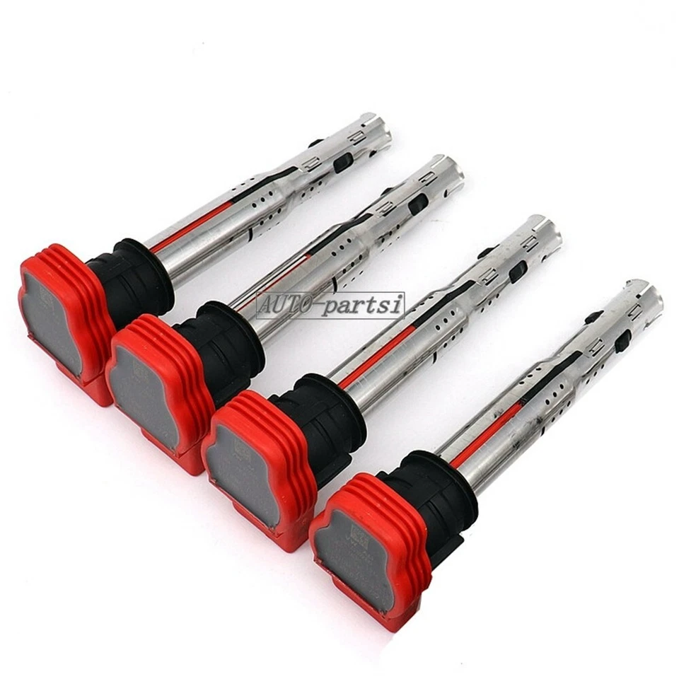 4XOEM GENUINE RIgnition Coil Pack For Audi A4 A5 R8 VW Golf GTI 2.0T 06E905115E - Image 2 of 4