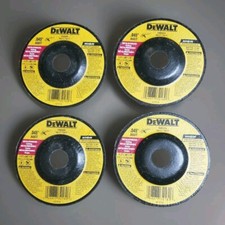 4 DeWalt High-Performance Metal Grinding Cutting Wheels DW8424 4 1/2"x.045x7/8"