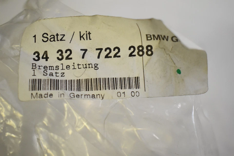 kit durite de frein BMW R1200 ST (K28) 2003-07 ref: 34327722288 - Photo 2/3