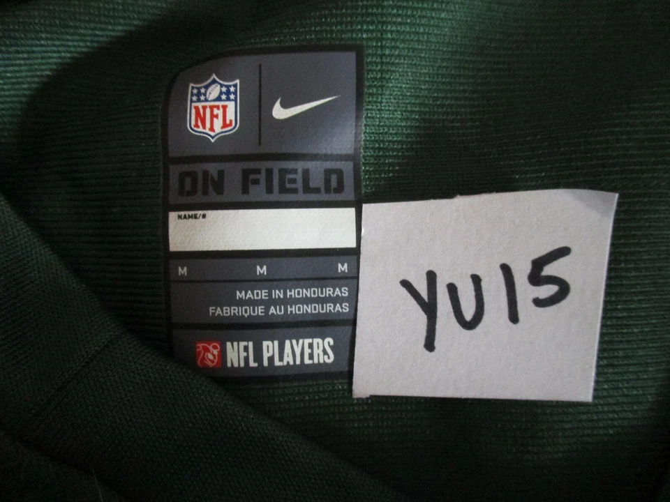 Camiseta de los New York Jets NFL Brandon Marshall #15 mediana verde gráfica para mujer YU15 Foto 4 de 4