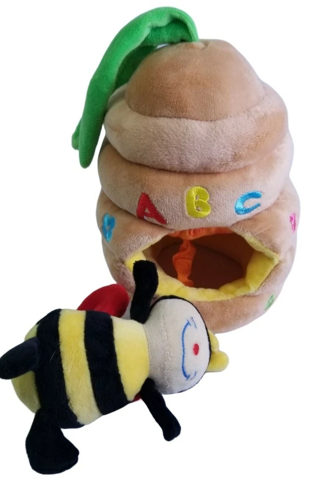 Melissa And Doug Ks Kids Musical Pull Beehive Plush Baby Nursery Bee Crib Toy  - Image 2 of 4