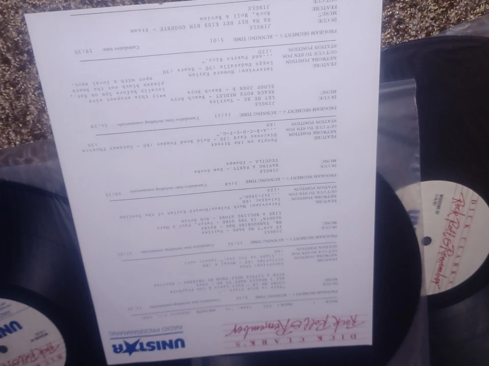 DICK CLARK'S ROCK,ROLL & REMEMBER Radio Show THE TURTLES JANUARY 4 1991 VINYL LP Foto 4 de 4