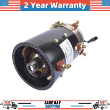 Dc Electric Motor For Golf Car 3.3hp 48 Volt Xq 3.819 Spline 5.0 Hp Wsensor