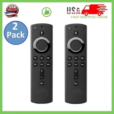 2 x Fire Stick Alexa Voice Remote with Power Vol Button 2nd Gen Amazon Firestick