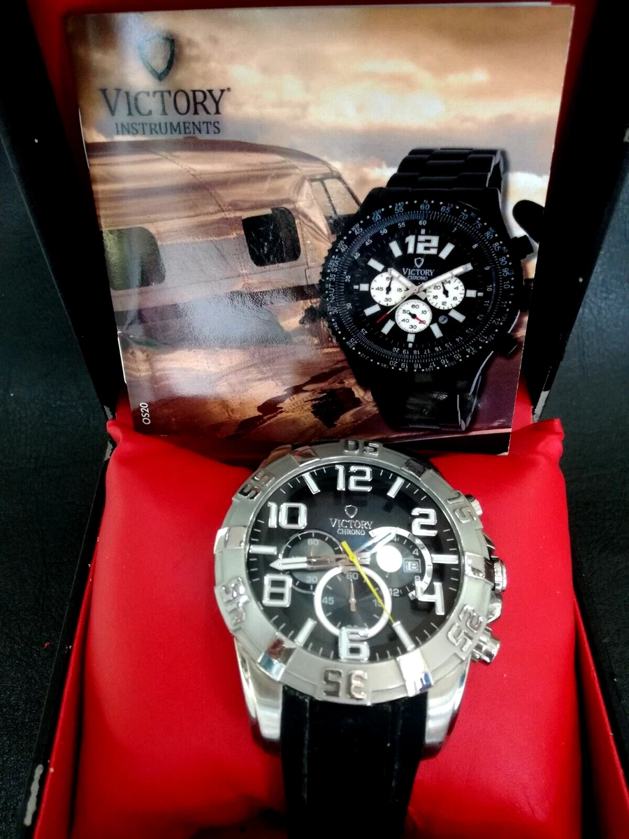 Victory Instruments NEW CHRONOGRAPH QUART WATCH 1297 | eBay