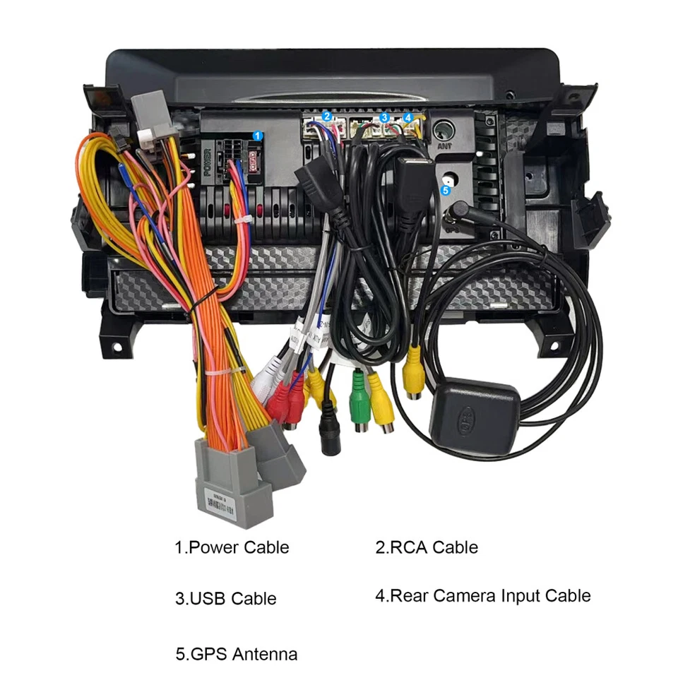 FOR HONDA ACCORD 2008-2013 ANDROID AUTO APPLE CARPLAY CAR STEREO RADIO GPS NAVI - Image 3 of 4