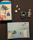 Vtg Playmobil Wheelchair & Patient 1992 Model #3928 with Box & Manual Partial