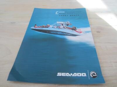 Sea Doo Sportboot Preisliste 2009 150 180 200 230 205 Wake 230 Wake Motor